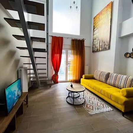 Escala Luxury Loft 2 In The Center &Free Parking Apartment Volos Exterior photo